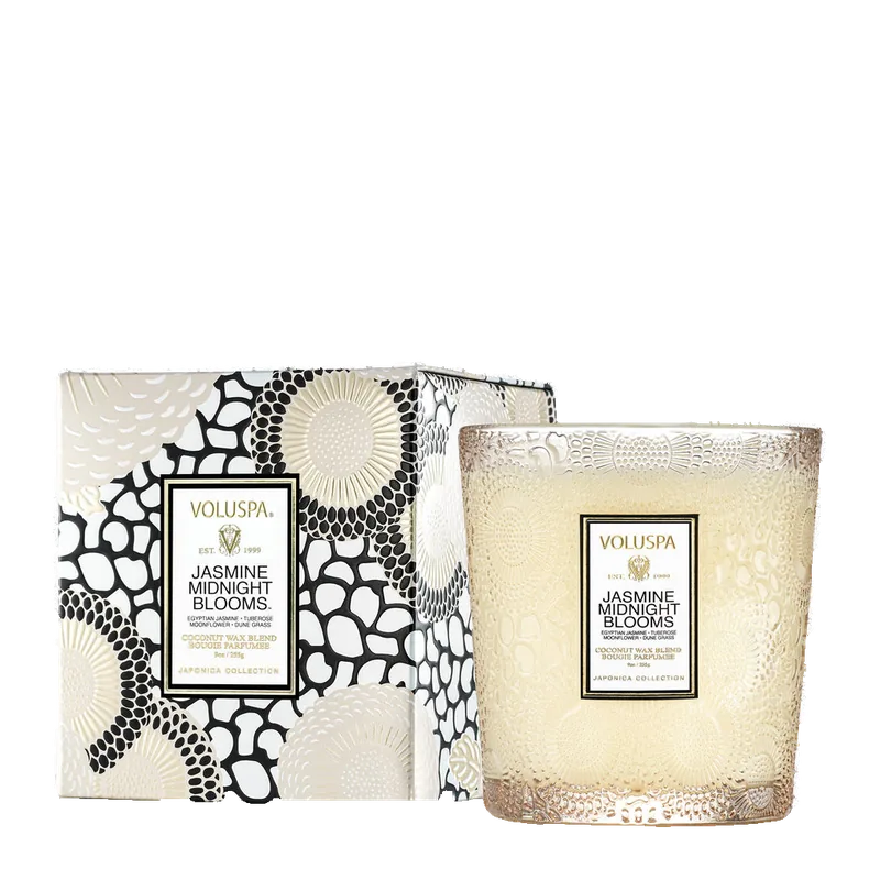 Jasmine Midnight Blooms candle by Voluspa