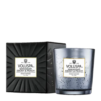 Makassar Ebony & Peach candle by Voluspa