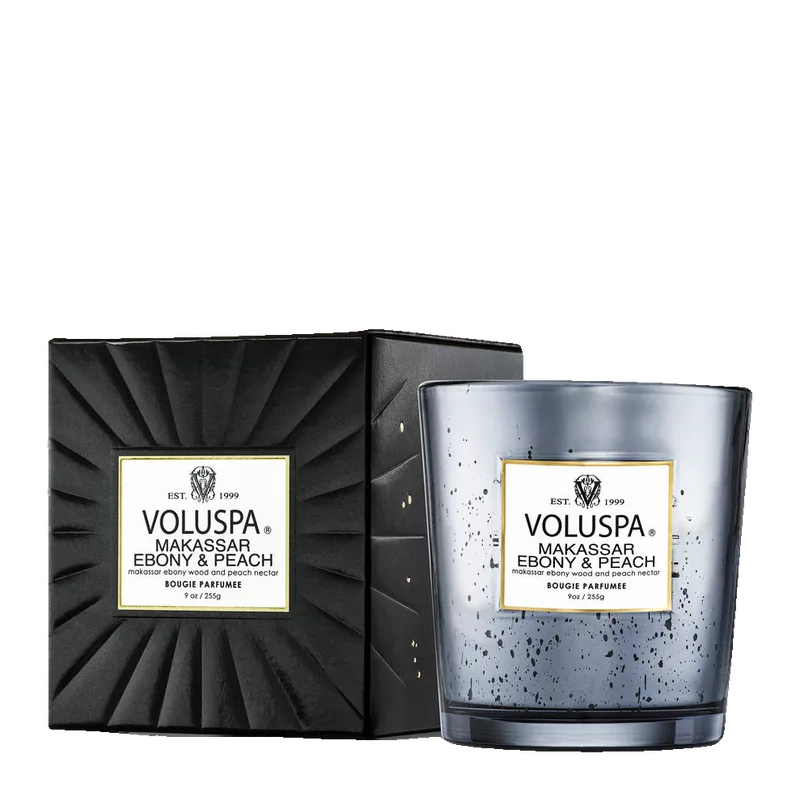 Makassar Ebony & Peach candle by Voluspa