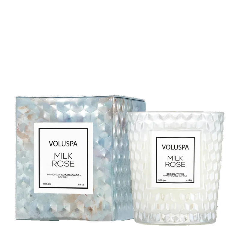 Milk Rose candle by Voluspa