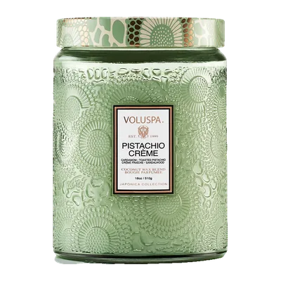 Pistachio Creme candle by Voluspa