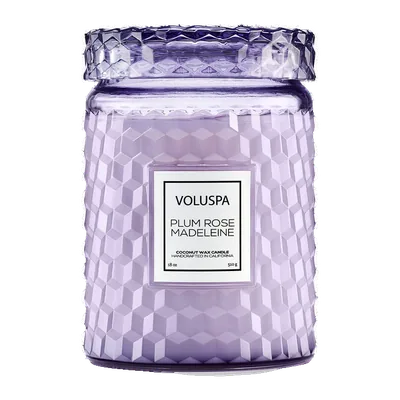Plum Rose Madeleine candle by Voluspa