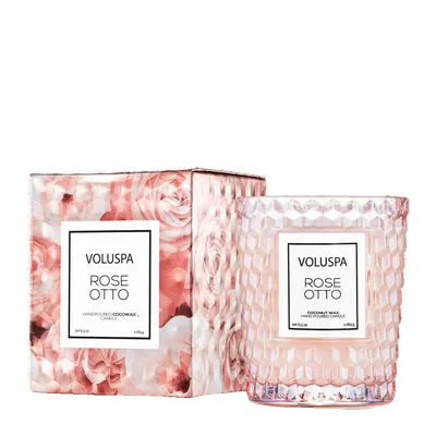Rose Otto candle by Voluspa