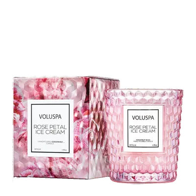 Rose Petal Ice Cream candle by Voluspa