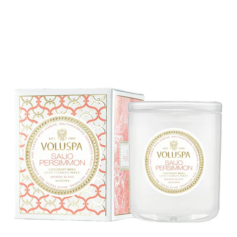 Saijo Persimmon candle by Voluspa