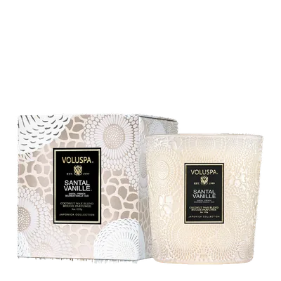 Santal Vanille candle by Voluspa
