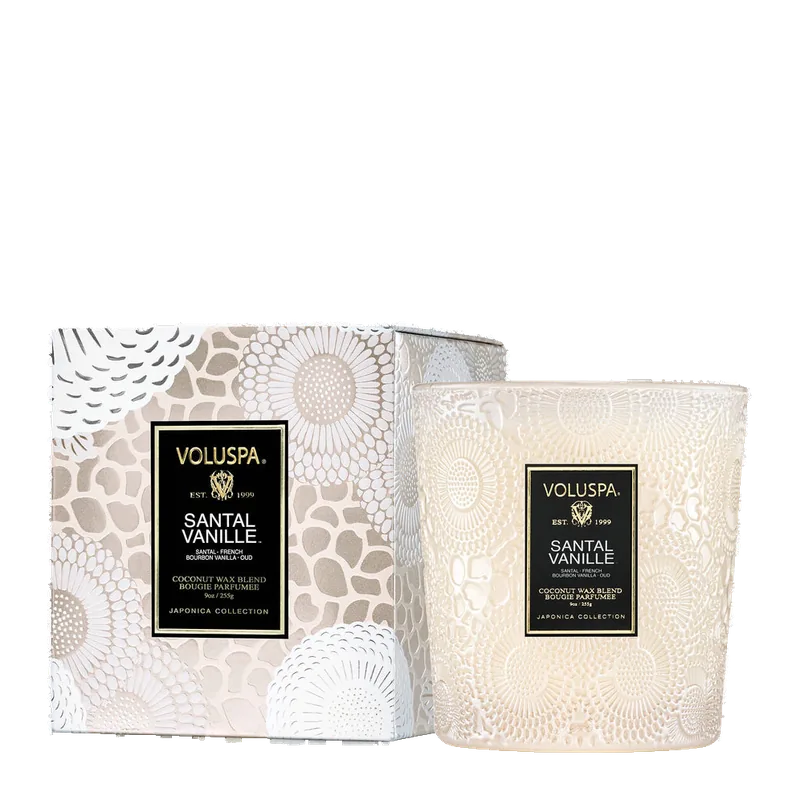 Santal Vanille candle by Voluspa