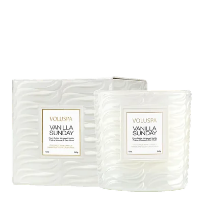 Vanilla Sunday candle by Voluspa