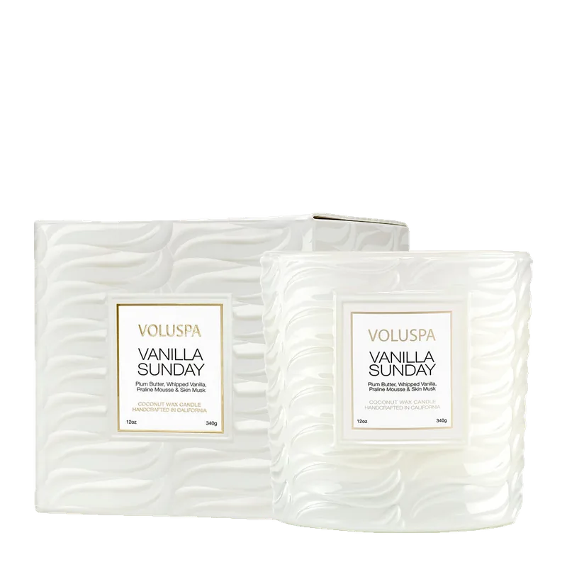 Vanilla Sunday candle by Voluspa